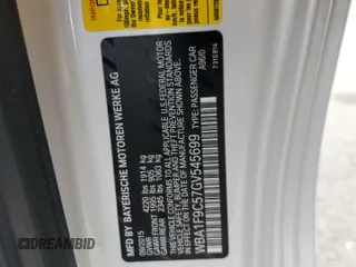 2016 BMW 2 Series 228i with VIN WBA1F9C57GV545699, listed as a Copart auction lot 51140674 with 135,024 mi miles and Clean Title. Bid and sale history available at carsss.com. Image 12.