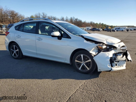 2023 Subaru Impreza Premium with VIN 4S3GTAD61P3718630, listed as a Copart auction lot 79488874 with 18,926 mi miles and Salvage Title. Bid and sale history available at carsss.com. Image 4.