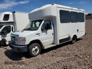 2014 Ford Econoline Commercial with VIN 1FDEE3FL9EDA91811, listed as a Copart auction lot 57328594 with 204,360 mi miles and Clean Title. Bid and sale history available at carsss.com. Image 1.