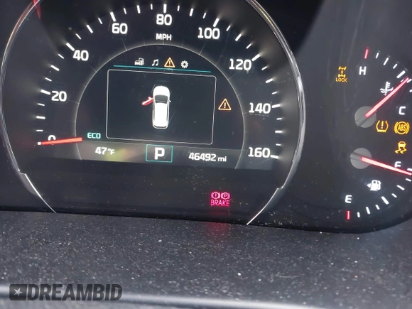 2018 Kia Sorento EX with VIN 5XYPHDA51JG417387, listed as a IAAI auction lot 42045993 with 46,492 mi miles and . Bid and sale history available at DreamBid. Image 15.