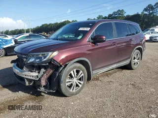 2016 Honda Pilot EX-L z VIN 5FNYF5H59GB015106, wystawiony jako Copart lot #61093755 z przebiegiem 158 316 mil mil oraz Szkoda całkowita • Salvage title. Historia ofert i sprzedaży dostępna na DreamBid. Obrazek 1.