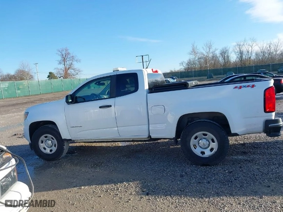 2019 Chevrolet Colorado 4WD Work Truck with VIN 1GCHTBEA4K1219239, listed as a IAAI auction lot 41849984 with 121,887 mi miles. Bid and sale history available at carsss.com. Image 14.