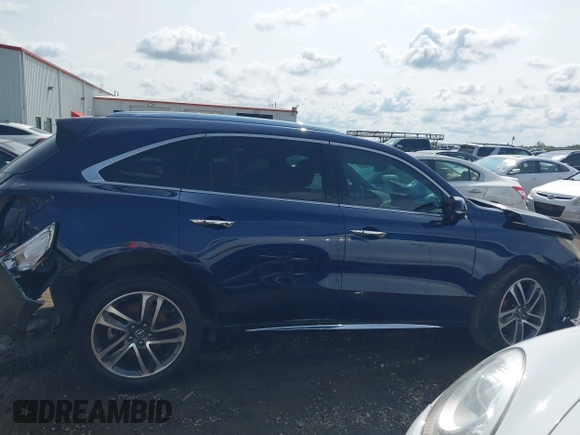 2017 Acura MDX Advance z VIN 5FRYD3H98HB010847, wystawiony jako IAAI lot #42391406 z przebiegiem 93 063 mil mil oraz . Historia ofert i sprzedaży dostępna na DreamBid. Obrazek 13.
