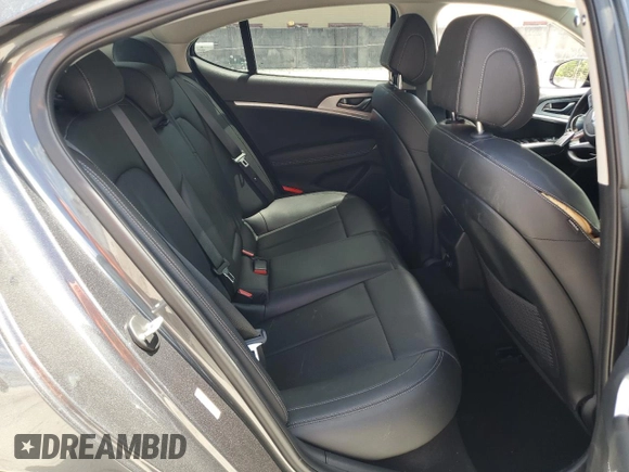 2019 Genesis G70 Sport with VIN KMTG24LA6KU034865, listed as a Copart auction lot 55304455 with 57,087 mi miles and Non repairable. Bid and sale history available at DreamBid. Image 10.