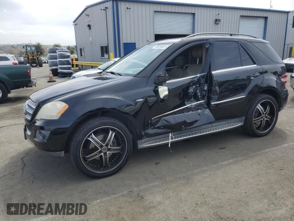 2010 Mercedes-Benz M 350 with VIN 4JGBB2FB5AA596950, listed as a Copart auction lot 49839855 with 159,230 mi miles and Salvage Title. Bid and sale history available at DreamBid. Image 1.