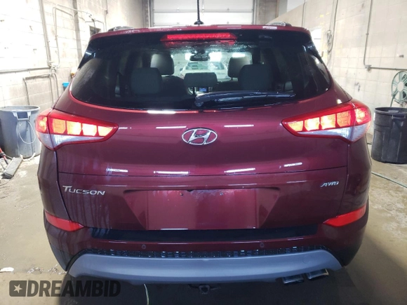 2017 Hyundai Tucson Sport with VIN KM8J3CA25HU552025, listed as a Copart auction lot 42800015 with 180,409 mi miles and Non Repairable. Bid and sale history available at DreamBid. Image 6.