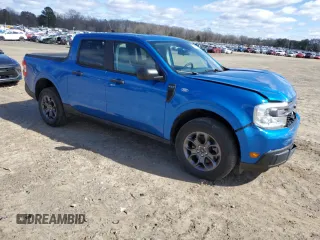 2022 Ford Maverick XL with VIN 3FTTW8E95NRA92506, listed as a Copart auction lot 47818175 with 13,123 mi miles and Salvage Title. Bid and sale history available at DreamBid. Image 4.