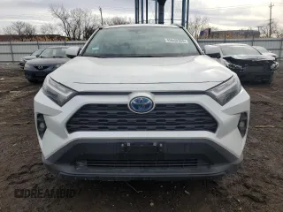 2023 Toyota RAV4 Hybrid XLE Premium with VIN 4T3B6RFV5PU112099, listed as a Copart auction lot 45640365 with 9,339 mi miles and Salvage Title. Bid and sale history available at carsss.com. Image 5.