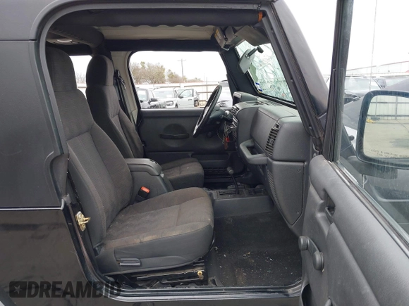 2004 Jeep Wrangler Sport with VIN 1J4FA49S64P794559, listed as a IAAI auction lot 41644201 with 107,445 mi miles. Bid and sale history available at carsss.com. Image 5.