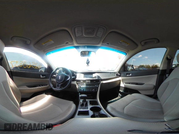 2018 Kia Optima LX with VIN 5XXGT4L32JG183016, listed as a IAAI auction lot 42560837 with 161,426 mi miles and . Bid and sale history available at DreamBid. Image 18.