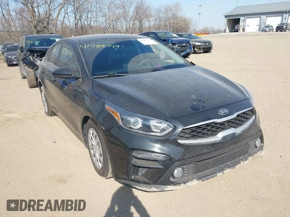 2020 Kia Forte LXS with VIN 3KPF24AD7LE160160, listed as a IAAI auction lot 41785749 with 55,988 mi miles. Bid and sale history available at carsss.com. Image 1.