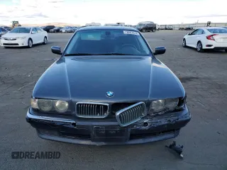 2001 BMW 7 Series 740iL with VIN WBAGH83491DP27388, listed as a Copart auction lot 78287314 with 31,045 mi miles and Salvage Title. Bid and sale history available at carsss.com. Image 5.