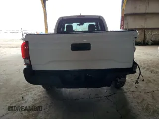 2018 Toyota Tacoma SR with VIN 5TFRX5GN7JX104852, listed as a Copart auction lot 53123385 with 82,006 mi miles and Salvage Title. Bid and sale history available at DreamBid. Image 6.