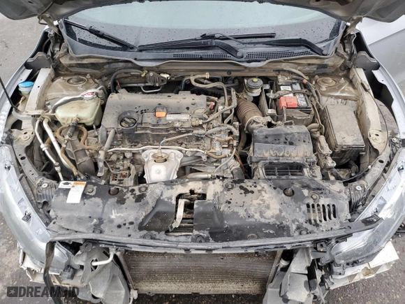 2016 Honda Civic Coupe LX-P with VIN 2HGFC4B00GH302854, listed as a Copart auction lot 45333505 with 134,796 mi miles and Salvage Title. Bid and sale history available at carsss.com. Image 12.