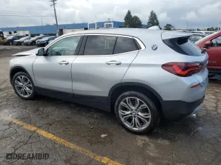 2021 BMW X2 xDrive28i with VIN WBXYJ1C09M5T13335, listed as a Copart auction lot 69640984 with 41,048 mi miles and Non Repairable. Bid and sale history available at carsss.com. Image 2.