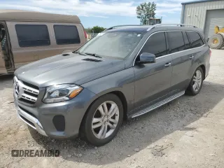 2017 Mercedes-Benz GLS 450 z VIN 4JGDF6EE7HA878856, wystawiony jako Copart lot #57092975 z przebiegiem 126 965 mil mil oraz Czysty tytuł • Clean title. Historia ofert i sprzedaży dostępna na DreamBid. Obrazek 1.