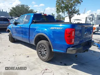 2019 Ford Ranger XL with VIN 1FTER1EH7KLB00663, listed as a IAAI auction lot 41118516 with 76,555 mi miles and . Bid and sale history available at DreamBid. Image 3.