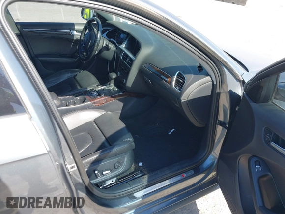 2015 Audi A4 Premium Plus with VIN WAUFFAFL0FN044511, listed as a IAAI auction lot 40490508 with 151,145 mi miles. Bid and sale history available at carsss.com. Image 5.