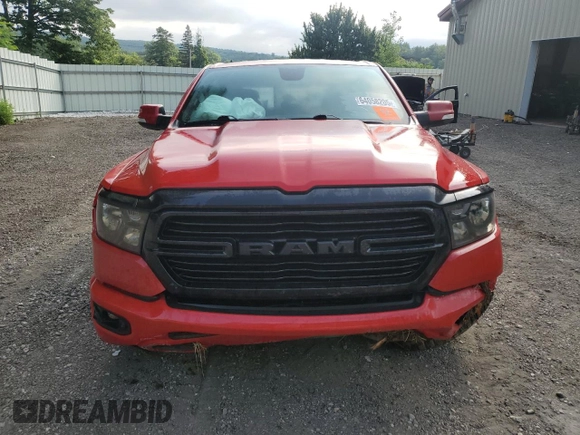 2020 Ram 1500 Big Horn with VIN 1C6SRFFT4LN183422, listed as a Copart auction lot 64058205 with 40,444 mi miles and Salvage title. Bid and sale history available at DreamBid. Image 5.