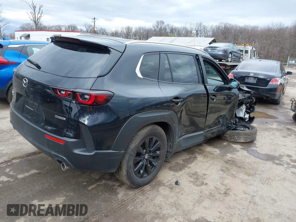 2025 Mazda CX-50 S Preferred with VIN 7MMVABBMXSN312752, listed as a IAAI auction lot 41747195 with 3,159 mi miles and . Bid and sale history available at carsss.com. Image 4.