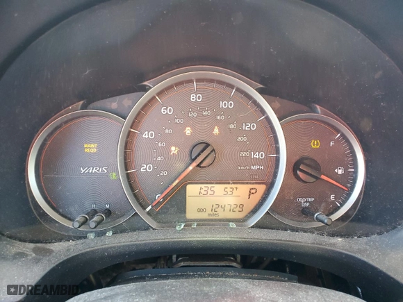 2014 Toyota Yaris L with VIN JTDKTUD34ED578565, listed as a Copart auction lot 87521065 with 124,729 mi miles and Salvage Title. Bid and sale history available at carsss.com. Image 9.