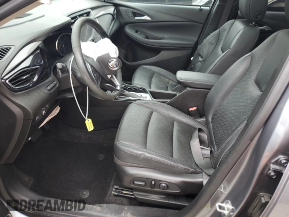 2021 Buick Encore GX Essence with VIN KL4MMGSL9MB070851, listed as a Copart auction lot 62537435 with Not provided miles and Salvage title. Bid and sale history available at DreamBid. Image 7.