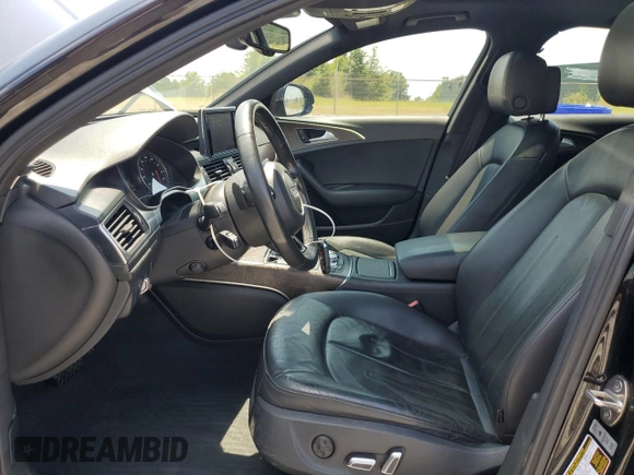 2017 Audi A6 Premium Plus with VIN WAUF2AFC9HN049141, listed as a Copart auction lot 62705535 with 80,614 mi miles and Salvage title. Bid and sale history available at DreamBid. Image 7.