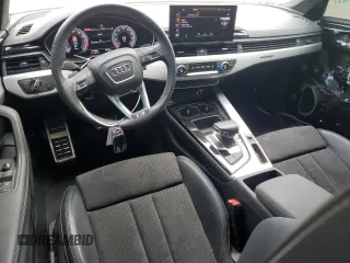 2021 Audi A4 S line Premium Plus with VIN WAUEAAF43MN002480, listed as a Copart auction lot 50834195 with 31,183 mi miles and Salvage Title. Bid and sale history available at DreamBid. Image 8.