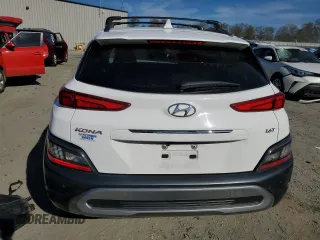 2023 Hyundai Kona Limited with VIN KM8K53A35PU007979, listed as a Copart auction lot 81557734 with 36,002 mi miles and Salvage Title. Bid and sale history available at carsss.com. Image 6.
