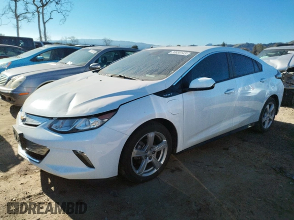 2017 Chevrolet Volt LT with VIN 1G1RC6S58HU177323, listed as a Copart auction lot 38659143 with 44,834 mi miles. Bid and sale history available at carsss.com. Image 1.