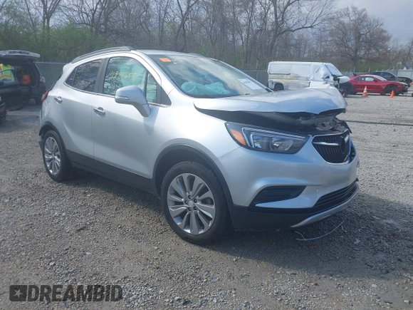 2018 Buick Encore Preferred with VIN KL4CJASB1JB675175, listed as a IAAI auction lot 41984657 with 95,758 mi miles. Bid and sale history available at carsss.com. Image 1.