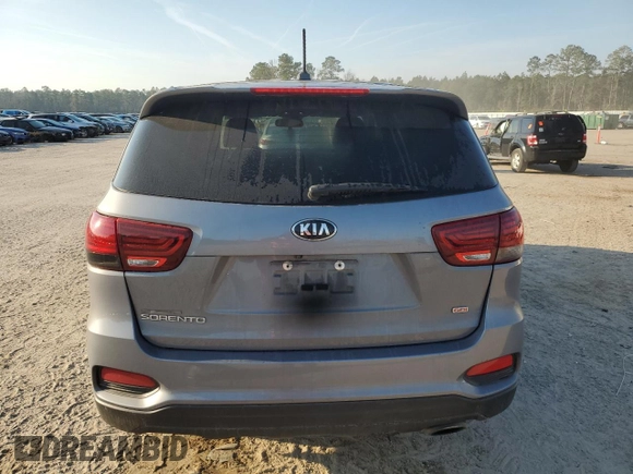 2020 Kia Sorento L with VIN 5XYPG4A31LG666728, listed as a Copart auction lot 43814835 with 118,556 mi miles and Clean Title. Bid and sale history available at DreamBid. Image 6.
