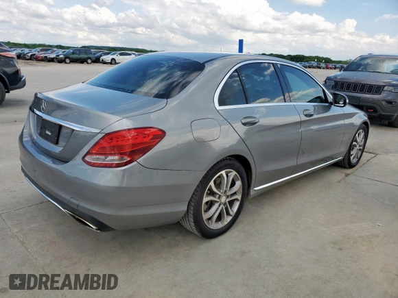 2015 Mercedes-Benz C 300 with VIN 55SWF4JB9FU078768, listed as a Copart auction lot 54538215 with 203,498 mi miles and Clean Title. Bid and sale history available at carsss.com. Image 3.