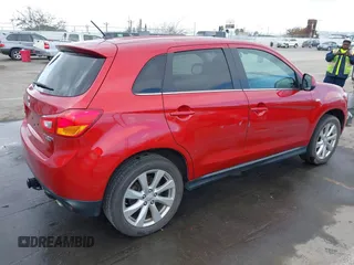 2013 Mitsubishi Outlander Sport SE with VIN 4A4AP4AU2DE023032, listed as a IAAI auction lot 42075266 with 65,103 mi miles. Bid and sale history available at carsss.com. Image 4.