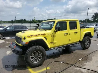 2024 Jeep Gladiator Mojave X with VIN 1C6JJTEG8RL104585, listed as a Copart auction lot 54528735 with 7,528 mi miles and Salvage title. Bid and sale history available at DreamBid. Image 1.