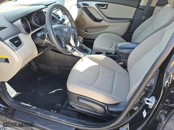 2016 Hyundai Elantra Limited with VIN KMHDH4AE5GU626511, listed as a Copart auction lot 42535295 with 87,892 mi miles and Clean Title. Bid and sale history available at carsss.com. Image 7.