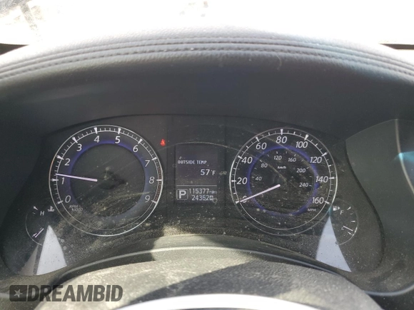 2017 Infiniti QX50 z VIN JN1BJ0RR5HM408198, wystawiony jako Copart lot #49352705 z przebiegiem 115 377 mil mil oraz Szkoda całkowita • Salvage title. Historia ofert i sprzedaży dostępna na DreamBid. Obrazek 9.
