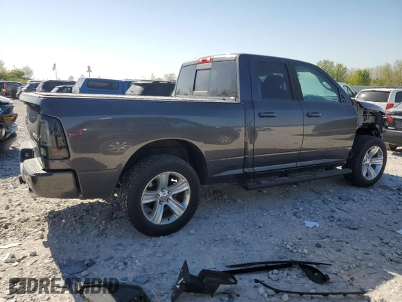 2016 Ram 1500 Sport with VIN 1C6RR7HT6GS192468, listed as a Copart auction lot 56222625 with 147,277 mi miles and Clean title. Bid and sale history available at DreamBid. Image 3.