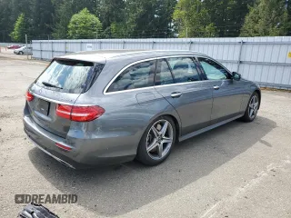 2018 Mercedes-Benz E 400 with VIN WDDZH6GB7JA478833, listed as a Copart auction lot 55651165 with Not Provided miles and Salvage Title. Bid and sale history available at DreamBid. Image 3.