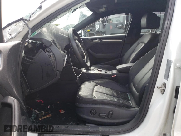 2020 Audi A3 Sedan Premium with VIN WAUAUGFF6LA000738, listed as a Copart auction lot 61887773 with 29,627 mi miles. Bid and sale history available at carsss.com. Image 7.