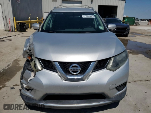 2015 Nissan Rogue SV with VIN 5N1AT2MT2FC925961, listed as a Copart auction lot 51687775 with 114,223 mi miles and Salvage Title. Bid and sale history available at carsss.com. Image 5.