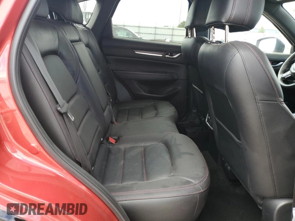 2022 Mazda CX-5 2.5 Turbo with VIN JM3KFBAY4N0547987, listed as a Copart auction lot 52541315 with 9,652 mi miles and Salvage Title. Bid and sale history available at carsss.com. Image 10.