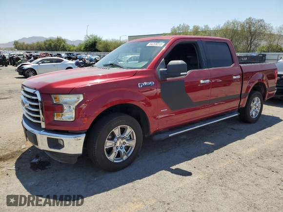 2015 Ford F-150 XL z VIN 1FTEW1CP2FKE17300, wystawiony jako Copart lot #64208215 z przebiegiem 141 813 mil mil oraz Szkoda całkowita • Salvage title. Historia ofert i sprzedaży dostępna na DreamBid. Obrazek 1.