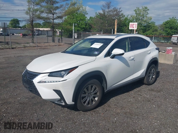 2019 Lexus NX 300 with VIN JTJBARBZ8K2200862, listed as a IAAI auction lot 42201649 with 42,564 mi miles and . Bid and sale history available at DreamBid. Image 2.