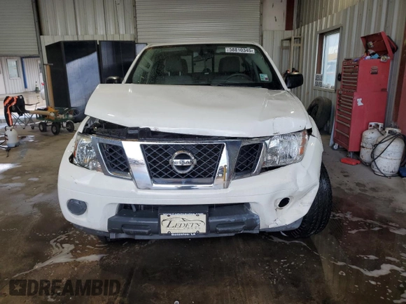 2019 Nissan Frontier SV with VIN 1N6AD0ER7KN712895, listed as a Copart auction lot 58810345 with 77,941 mi miles and Salvage title. Bid and sale history available at DreamBid. Image 5.