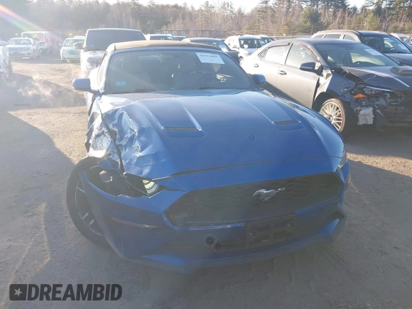 2018 Ford Mustang EcoBoost Premium with VIN 1FATP8UH1J5142908, listed as a IAAI auction lot 41912005 with 87,722 mi miles and . Bid and sale history available at DreamBid. Image 12.