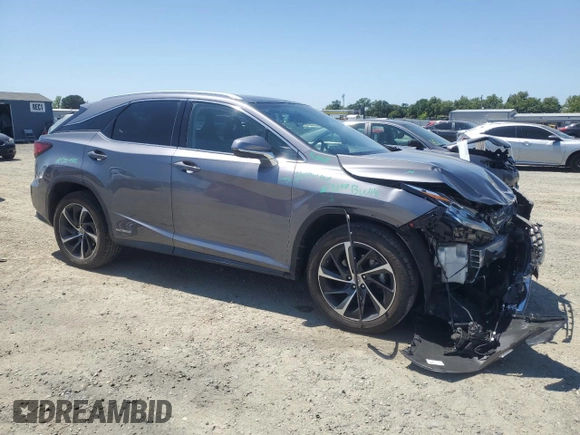2017 Lexus RX 450h z VIN 2T2BGMCA1HC017953, wystawiony jako Copart lot #55776145 z przebiegiem 96 190 mil mil oraz Szkoda całkowita • Salvage title. Historia ofert i sprzedaży dostępna na DreamBid. Obrazek 4.