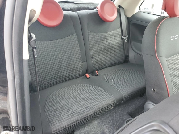 2017 FIAT 500 Pop with VIN 3C3CFFKR7HT694358, listed as a Copart auction lot 51462315 with 43,375 mi miles and Salvage Title. Bid and sale history available at carsss.com. Image 10.