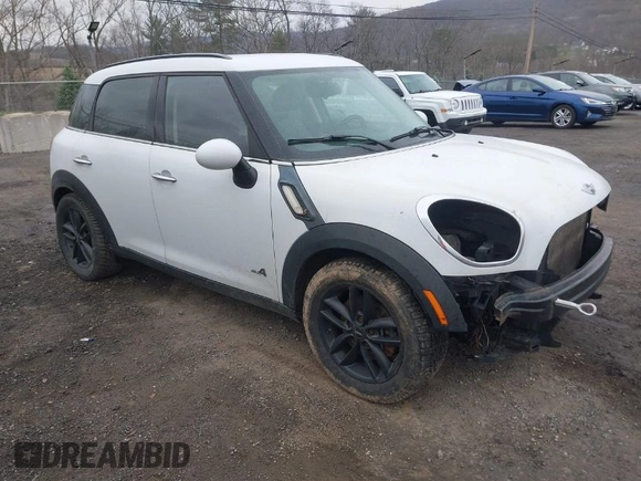 2012 MINI Countryman S with VIN WMWZC5C52CWM12275, listed as a IAAI auction lot 42014546 with 147,494 mi miles and . Bid and sale history available at DreamBid. Image 1.