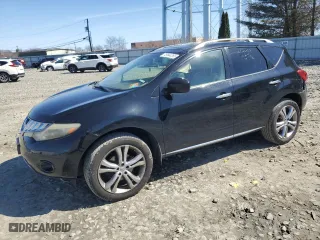 2009 Nissan Murano LE with VIN JN8AZ18W29W113536, listed as a Copart auction lot 49544265 with 192,695 mi miles and Salvage Title. Bid and sale history available at carsss.com. Image 1.